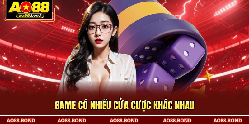 Game có nhiều cửa cược khác nhau